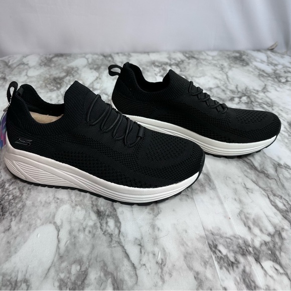 Skechers BOBS Women’s Sparrow 2.0- Allegiance Crew Sneake - Picture 3 of 14